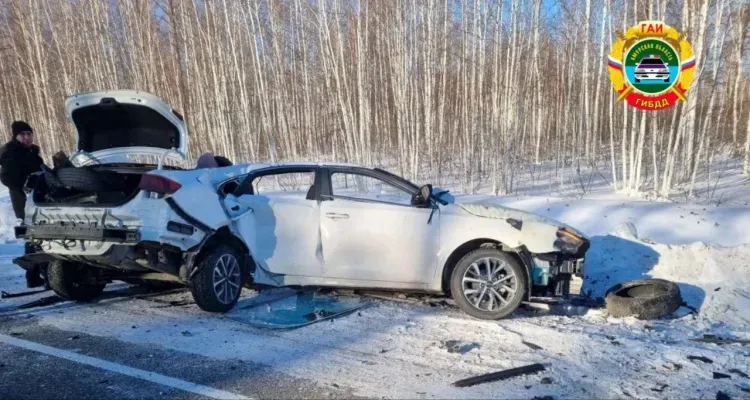 Водитель иномарки погиб в жестком ДТП в Магдагачинском округе