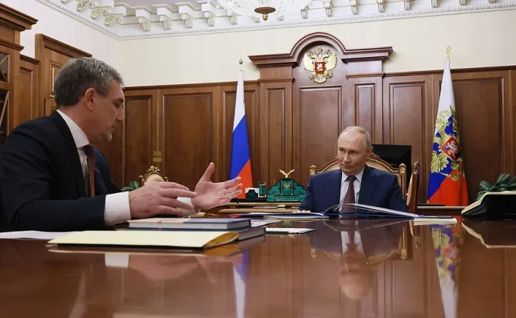 Путин похвалил работу губернатора и правительства Амурской области