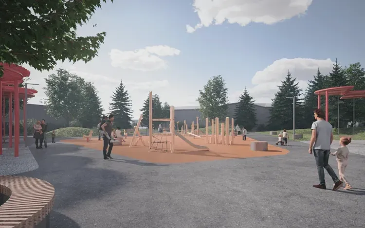 Пространства для отдыха объединят на центральной улице Шимановска