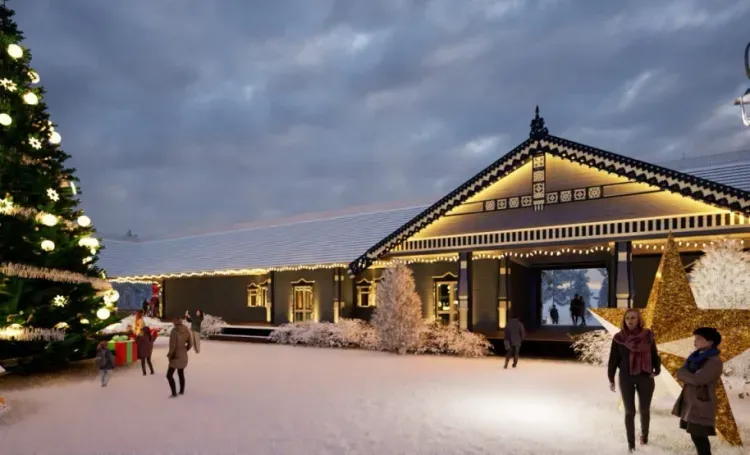 Ярмарку вблизи реки Амур строят в Благовещенске