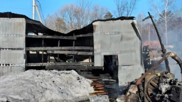 Громкий звук предупредил ребенка о пожаре в Благовещенске