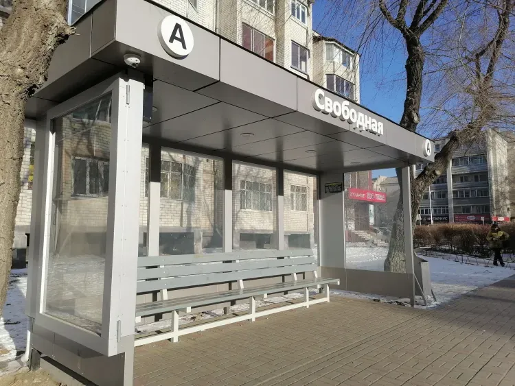 Новые автобусные остановки построят рядом с отремонтированной дорогой