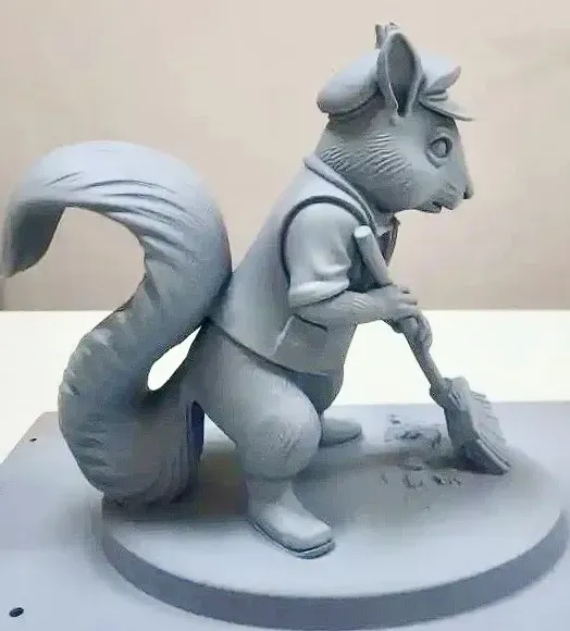 Белку-дворника отольют в бронзе и поставят в Белогорске