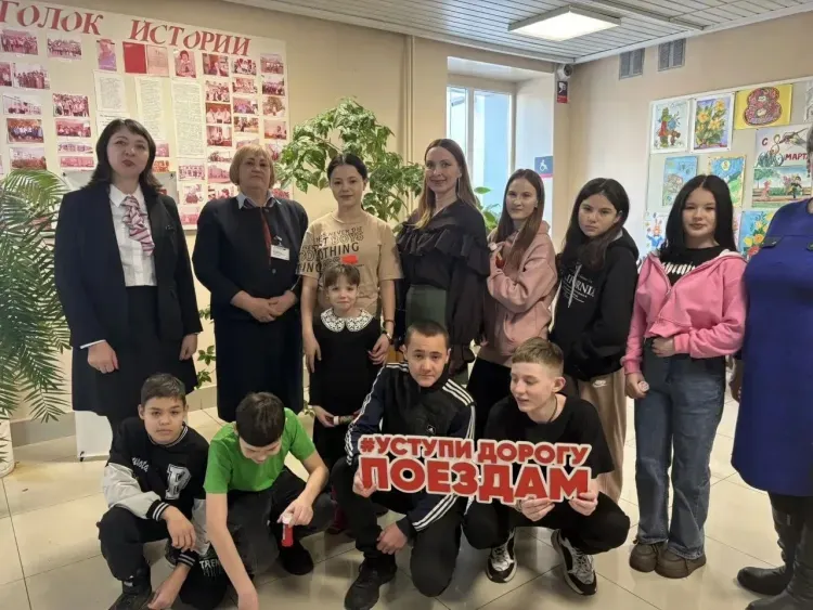 Волонтеры ЗабЖД провели акции по профилактике детского травматизма в Шилке, Дарасуне и Урулюнгуе