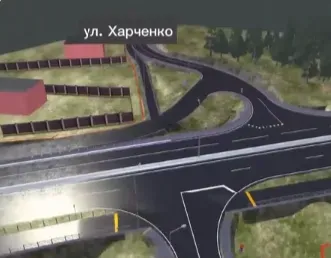 Какими будут кольцевые развязки на аэропортовской трассе, показали на видео