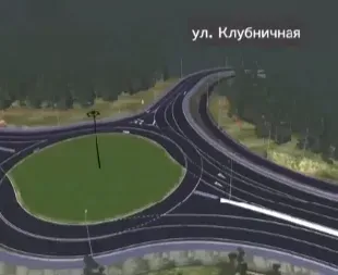 Какими будут кольцевые развязки на аэропортовской трассе, показали на видео