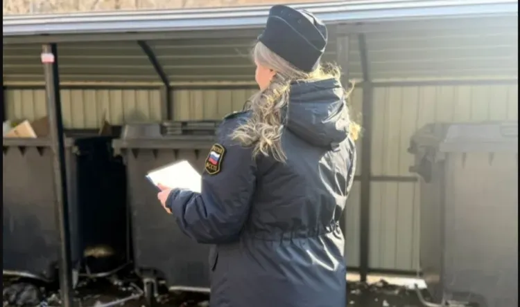 Управляющая компания обустроила контейнерную площадку после назначения штрафа