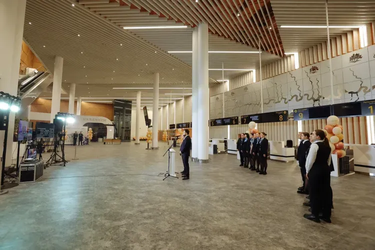 Аэропорт Благовещенск оценили президент России и глава Приамурья