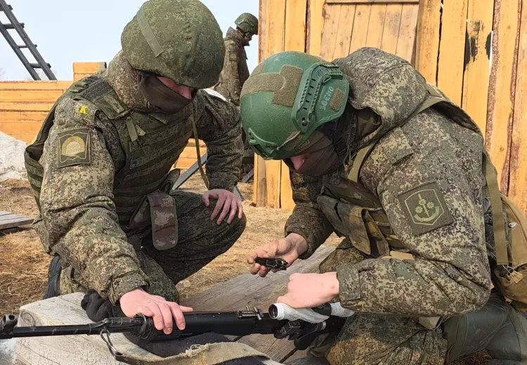 Курсанты ДВОКУ прошли войсковую стажировку с инструкторами, участвовавшими в спецоперации