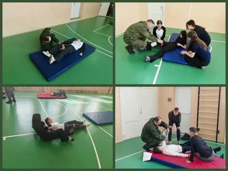 Военной науке обучили пограничники школьников Амурской области