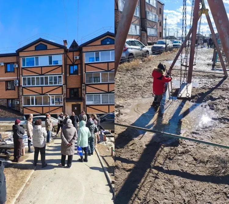 ЛДПР взяла на контроль ситуацию с качеством работы управляющей компании в поселке Чигири