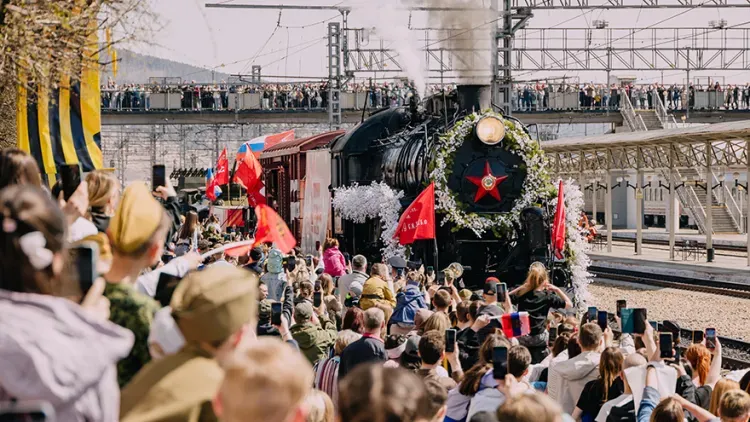 Поезда "Победа" остановятся на 32 станциях Дальнего Востока