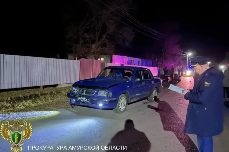 Уголовное дело завели на водителя "Волги", сбившего подростков в Приамурье
