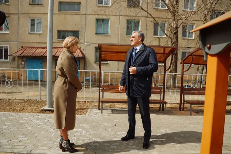 В военном городке Екатеринославки появится третий двор, обновленный по региональной программе