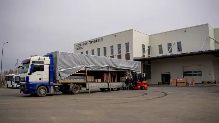 Аэропорт Благовещенск запустил новый грузовой терминал для наращивания грузопотока