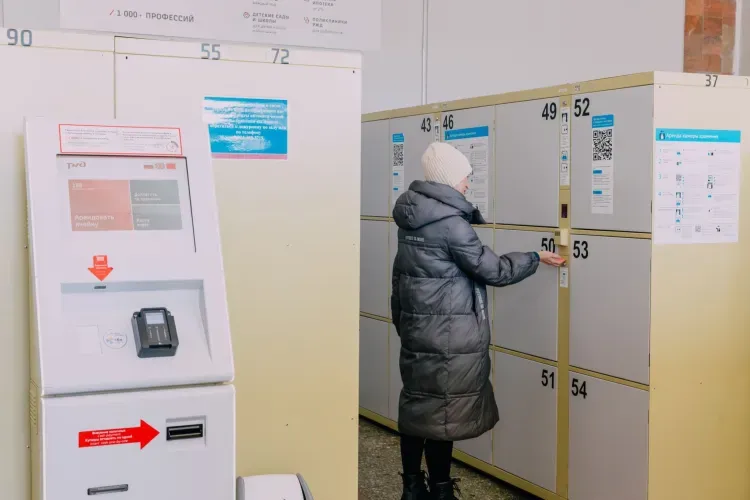 Пассажиры ЗабЖД воспользовались сервисом автоматических камер хранения почти 13,3 тыс. раз с января по март 2026 года