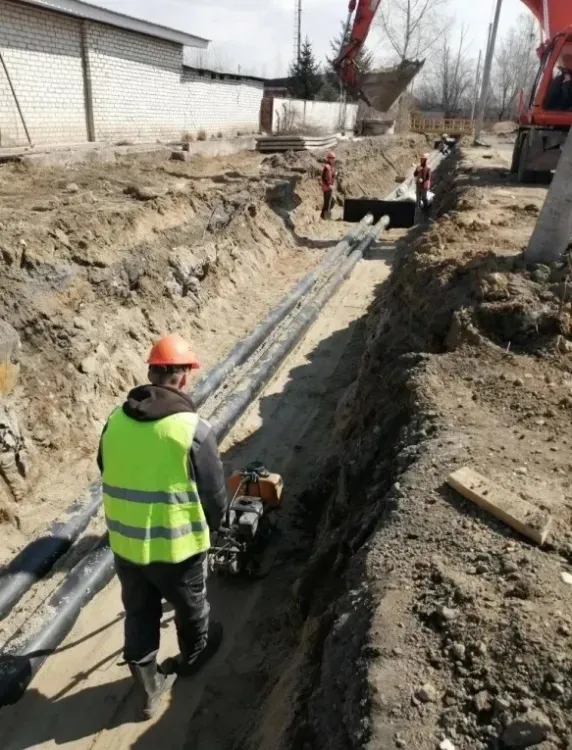 Новые теплосети и благоустройство: в 800 квартале Благовещенска модернизируют инфраструктуру