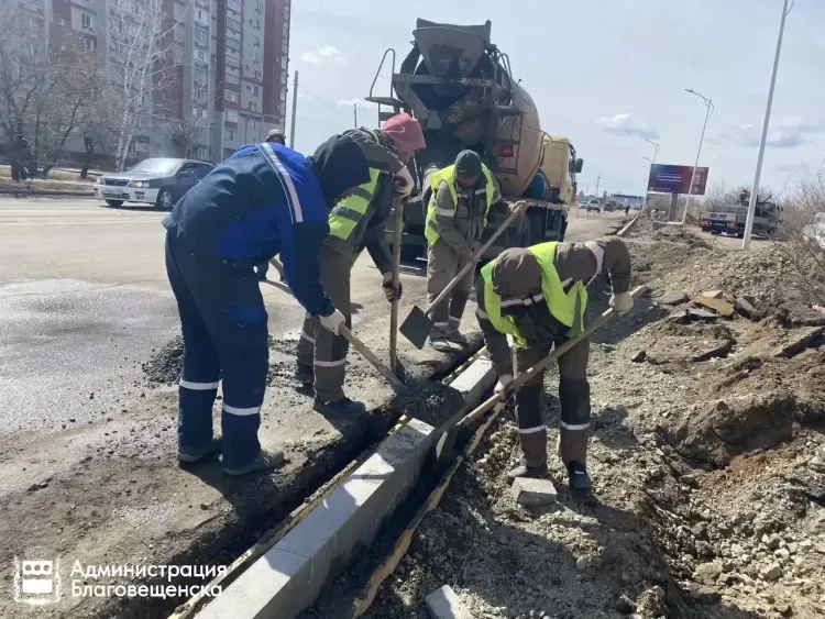 Ремонт улицы Студенческой в Благовещенске: что уже сделано и когда завершат