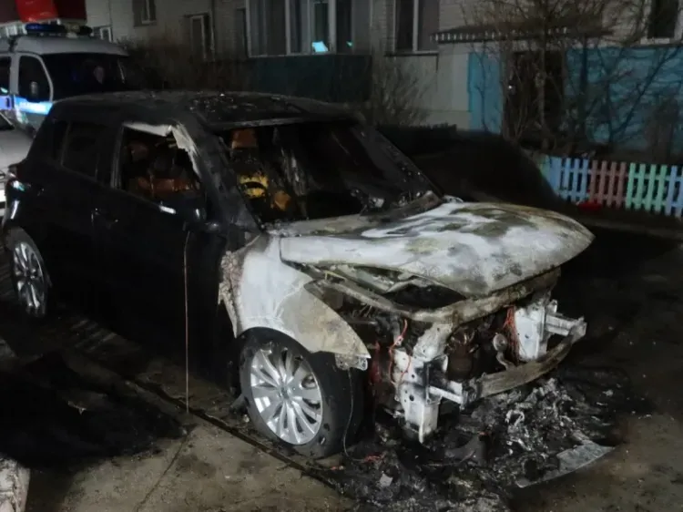 Поджигатель автомобиля в Белогорске рассказал о мотивах своего поступка