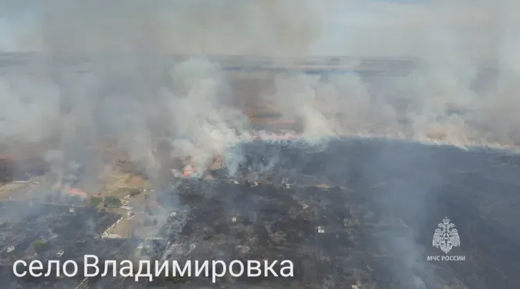 Взрослые и дети устроили пожары в Амурской области