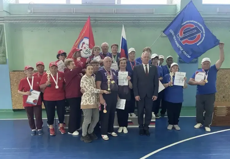 Пенсионеры Благовещенского округа померились силами на спартакиаде