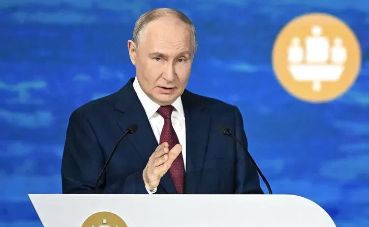Путин на ПМЭФ: порог НДС, рост зарплат, инфляция и ответ на письмо из Киева