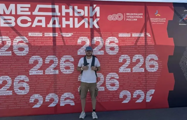 Вплавь, бегом, на велосипеде: «железный человек» преодолел 226 километров за 11 часов