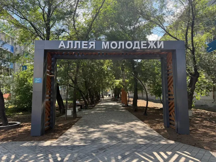 Новый участок «Аллеи молодежи» в Белогорске готовится к открытию