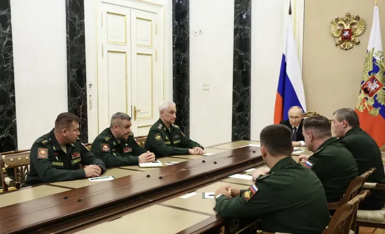 Путин сделал масштабные перестановки в руководстве Минобороны
