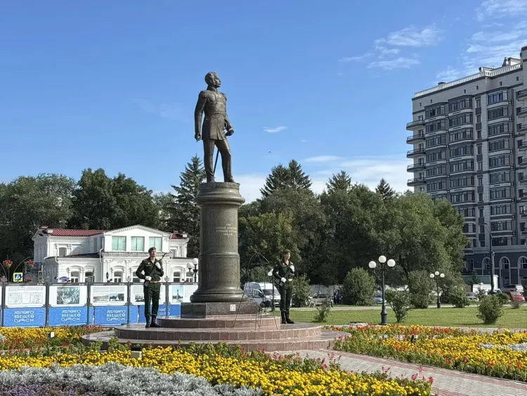 Память графа Муравьева-Амурского почтили в Приамурье