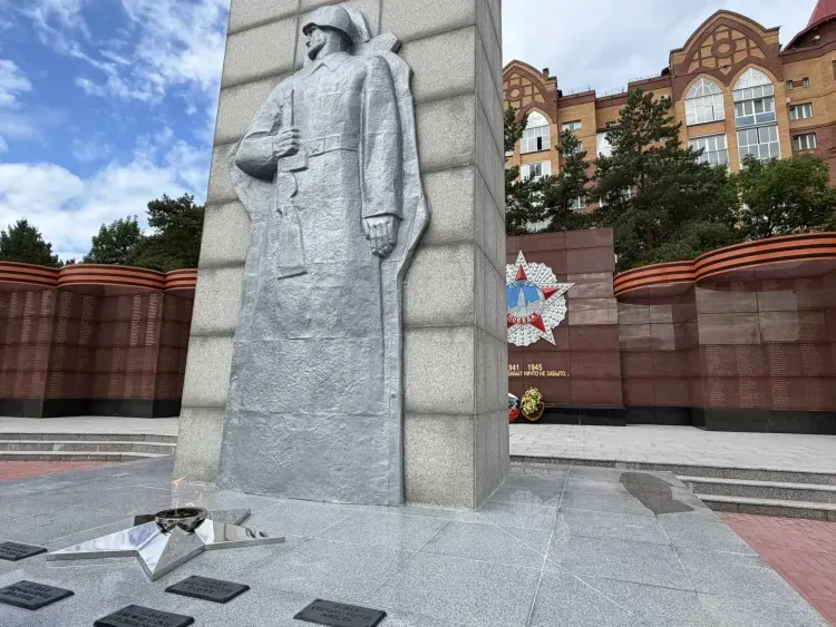 Вечный огонь на площади Победы в Благовещенске будет гореть постоянно