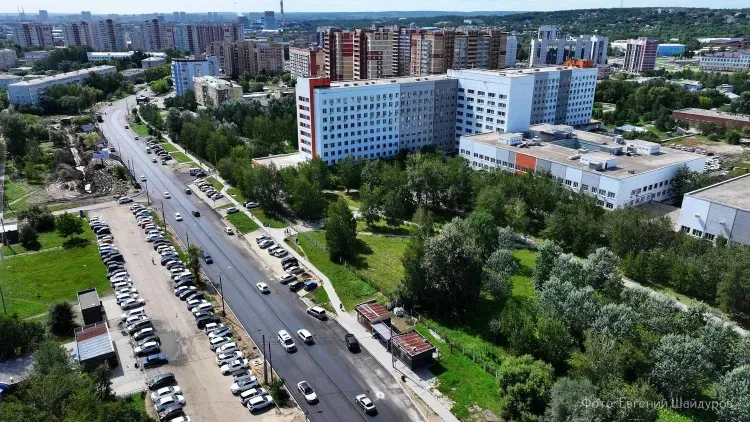 Ремонт дороги к Амурской областной клинической больнице подходит к завершению