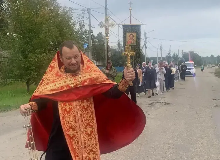 Крестный ход в честь Дня села прошел в Екатеринославке