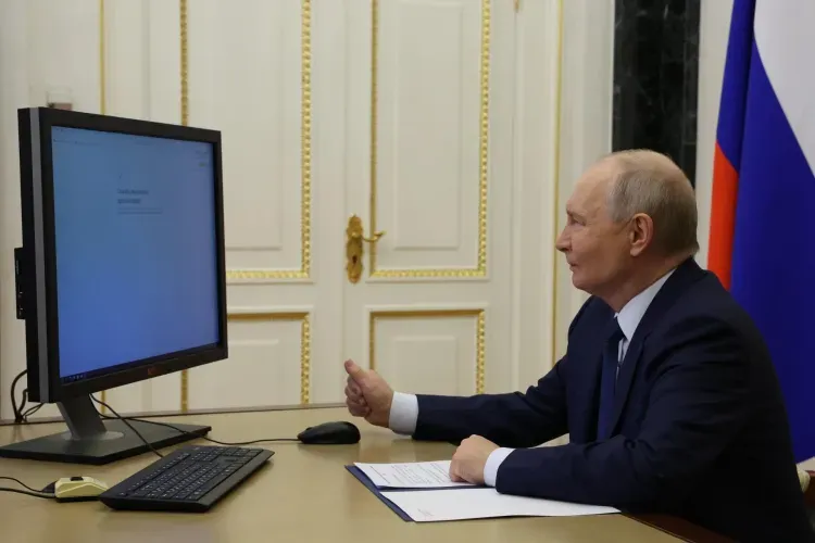 Путин проголосовал на выборах в Госдуму