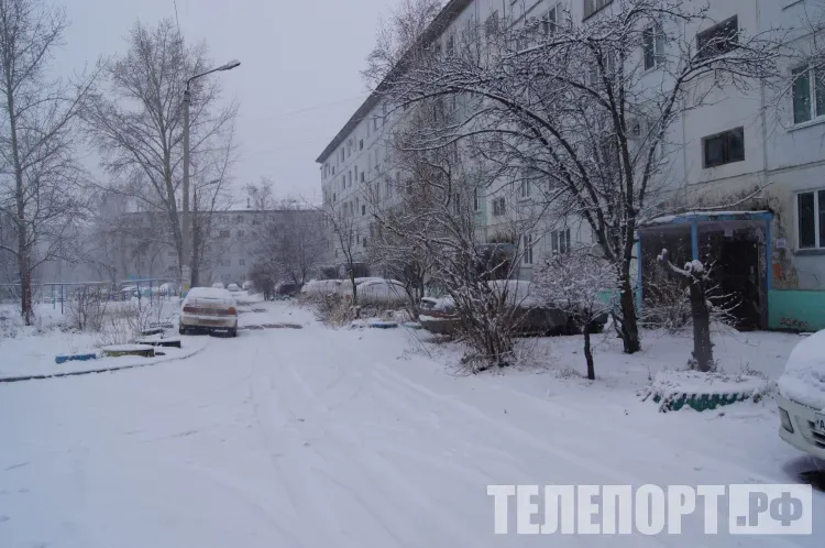 Снежный циклон накрыл Хабаровск