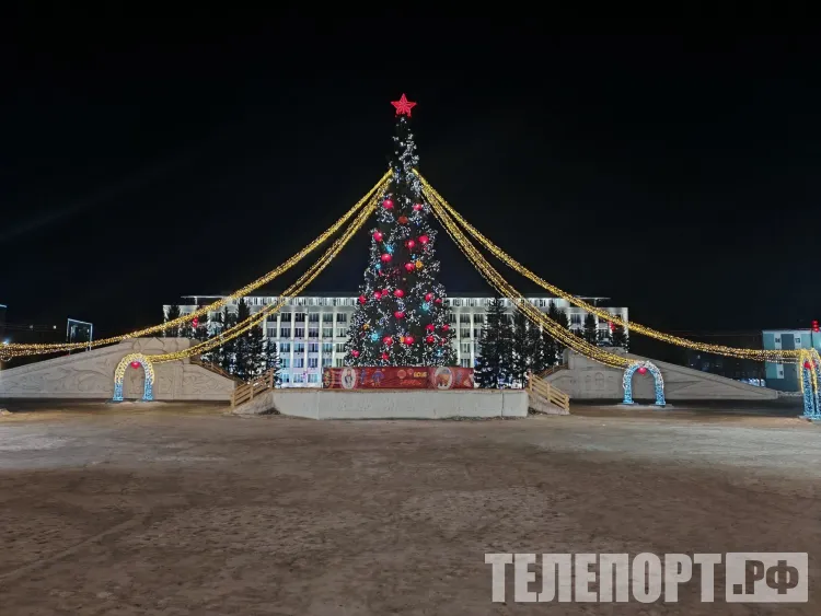 Благовещенск готовится к Новому году