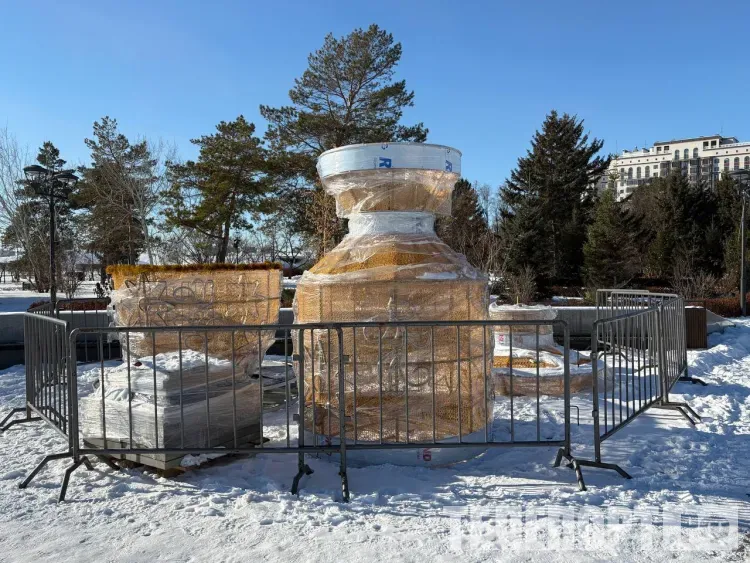 Московский Кремль перебрался на центральную площадь Благовещенска