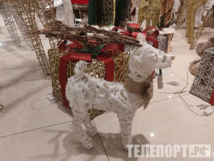 Тигров, оленей и ангелов из ткани привезли амурчанам к Новому году