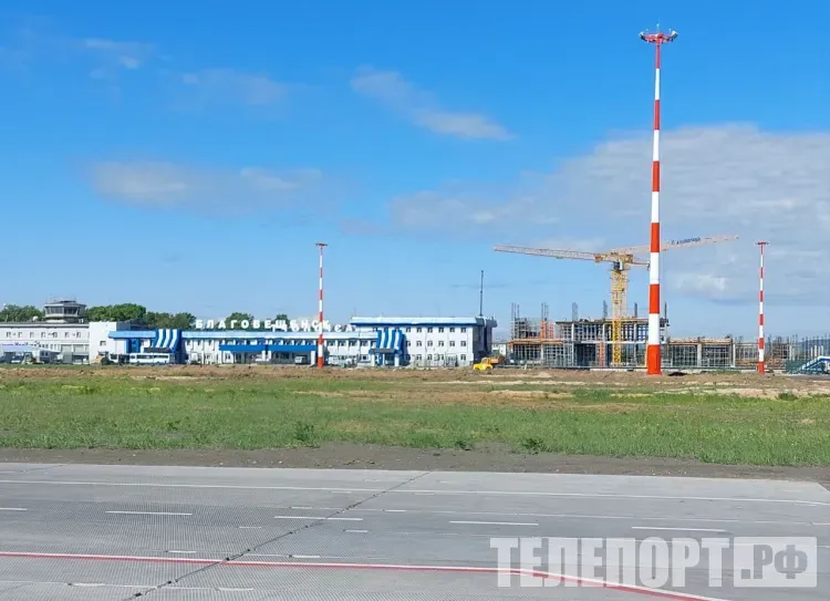 Новые зоны движения и стоянки откроют в аэропорту Благовещенска