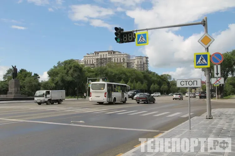 Автомобильное движение по главной улице Благовещенска ограничат для подготовки к празднику Великой Победы 