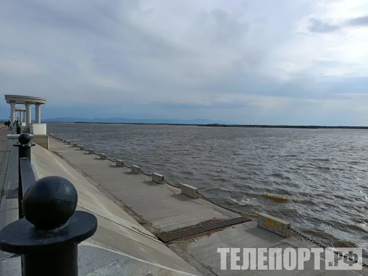 Амур продолжает расти у Хабаровска, на улицах развернули насосы для откачки воды