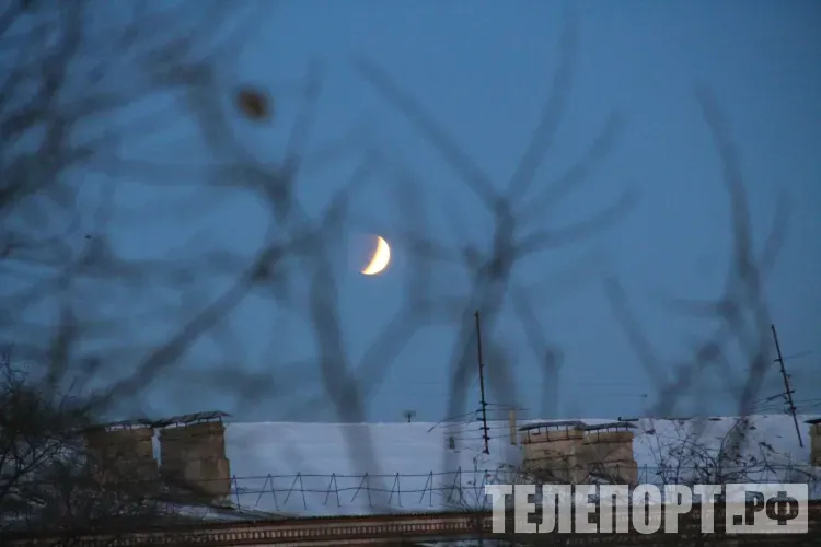 Лунное затмение произойдет в конце августа