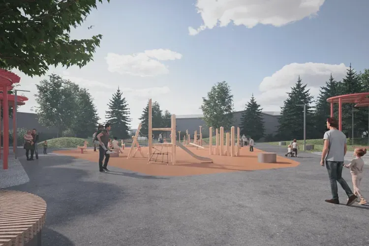 Пространства для отдыха объединят на центральной улице Шимановска